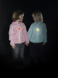 Reflexný ťaháčik hviezdička ružová Reflexný ťaháčik hviezdička ružová